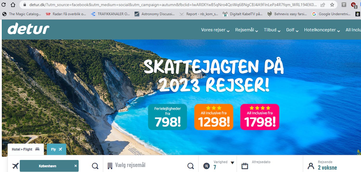 Facebook: När du vanligtvis klickar på en länk på Facebook läggs en lång sträng till adressen, som du kan se här. Den talar om för webbplatsens ägare var du har klickat på länken.